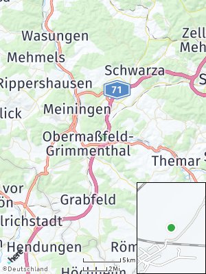 Here Map of Einhausen bei Meiningen