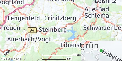 Google Map of Stützengrün