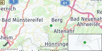 Google Map of Lanzerath über Rheinbach