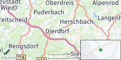 Google Map of Dierdorf