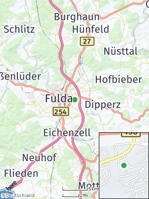 Here Map of Künzell