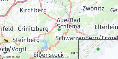 Google Map of Zschorlau