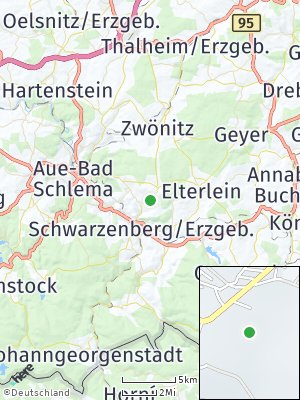 Here Map of Grünhain-Beierfeld