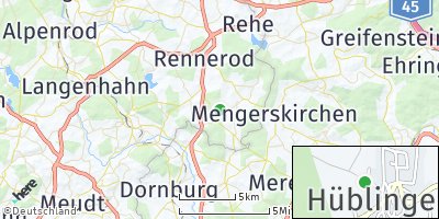 Google Map of Hüblingen