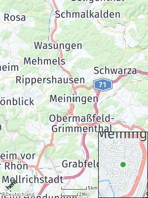 Here Map of Meiningen