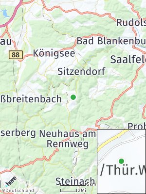 Here Map of Oberweißbach