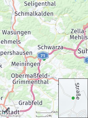 Here Map of Rohr bei Suhl