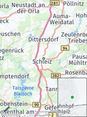 Here Map of Schleiz