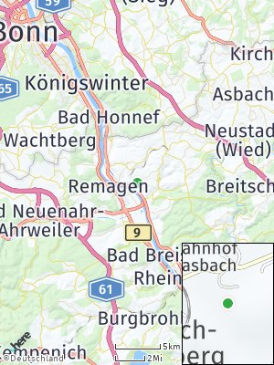 Here Map of Kasbach-Ohlenberg