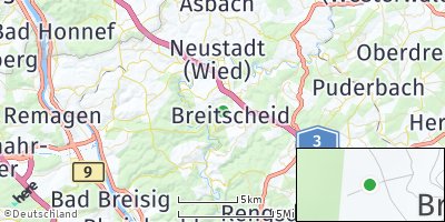 Google Map of Breitscheid
