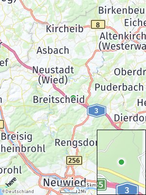 Here Map of Obersteinebach