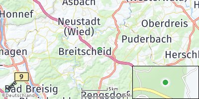 Google Map of Obersteinebach