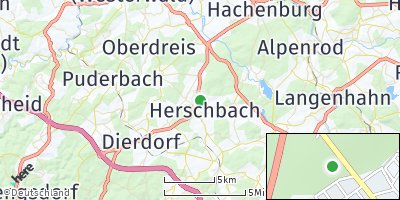 Google Map of Herschbach bei Selters