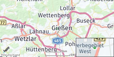 Google Map of Gießen