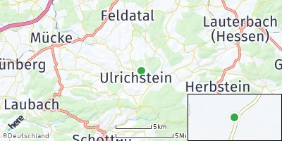 Google Map of Ulrichstein
