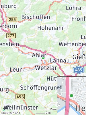 Here Map of Hermannstein