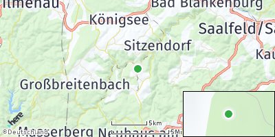 Google Map of Lichtenhain / Bergbahn