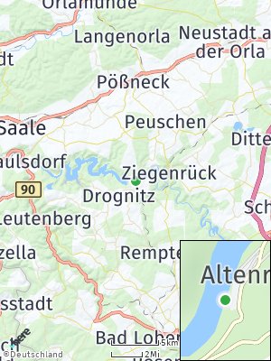 Here Map of Altenbeuthen