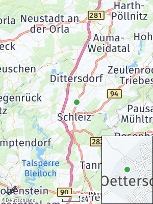 Here Map of Oettersdorf