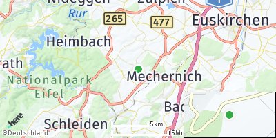 Google Map of Glehn bei Euskirchen