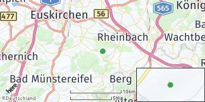 Google Map of Queckenberg bei Rheinbach
