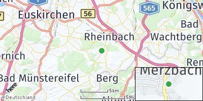 Google Map of Irlenbusch bei Rheinbach