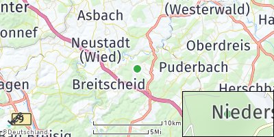 Google Map of Niedersteinebach