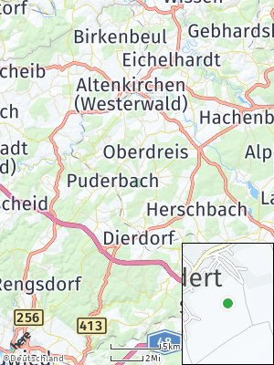 Here Map of Woldert