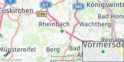 Google Map of Wormersdorf