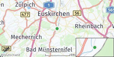 Google Map of Kreuzweingarten