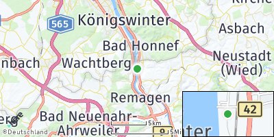 Google Map of Oberwinter
