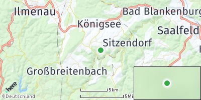 Google Map of Mellenbach-Glasbach