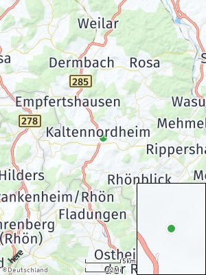 Here Map of Kaltensundheim
