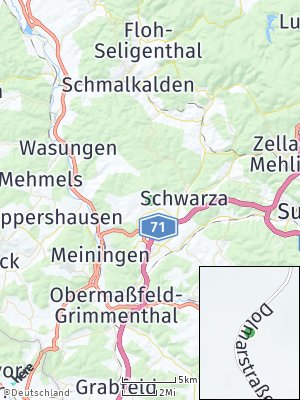 Here Map of Kühndorf bei Suhl