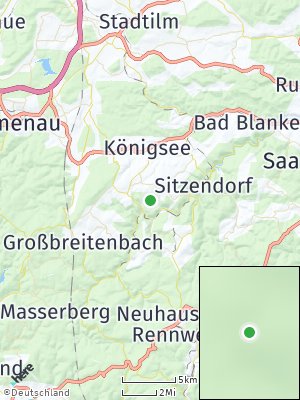 Here Map of Mellenbach-Glasbach
