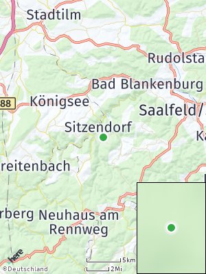 Here Map of Unterweißbach