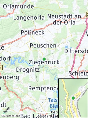 Here Map of Ziegenrück
