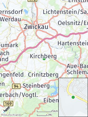 Here Map of Kirchberg