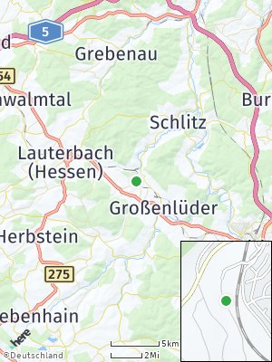 Here Map of Bad Salzschlirf