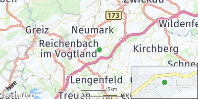 Google Map of Heinsdorfergrund