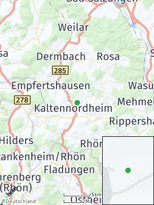 Here Map of Kaltennordheim