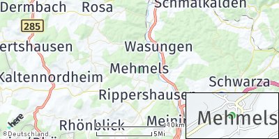 Google Map of Mehmels