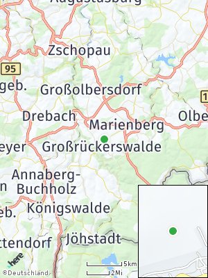 Here Map of Großrückerswalde