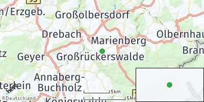 Google Map of Großrückerswalde