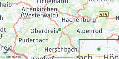 Google Map of Höchstenbach