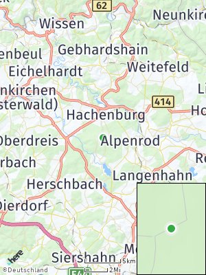 Here Map of Steinebach an der Wied