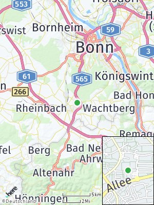 Here Map of Merl bei Rheinbach
