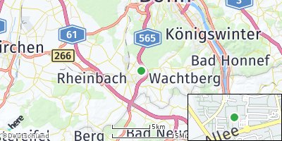 Google Map of Merl bei Rheinbach