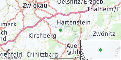 Google Map of Langenweißbach