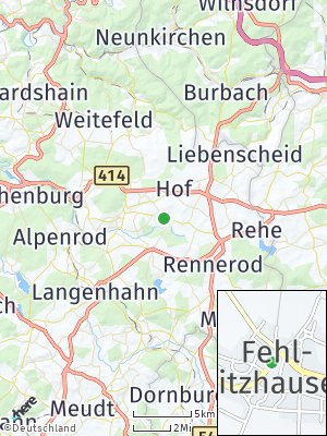 Here Map of Fehl-Ritzhausen